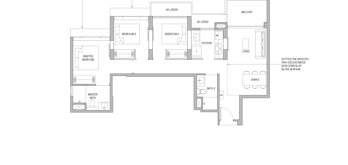 North-Gaia-floor-plan-3-bedroom-type-C2